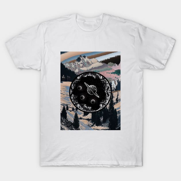 World within World T-Shirt by THE WHITE SATURN